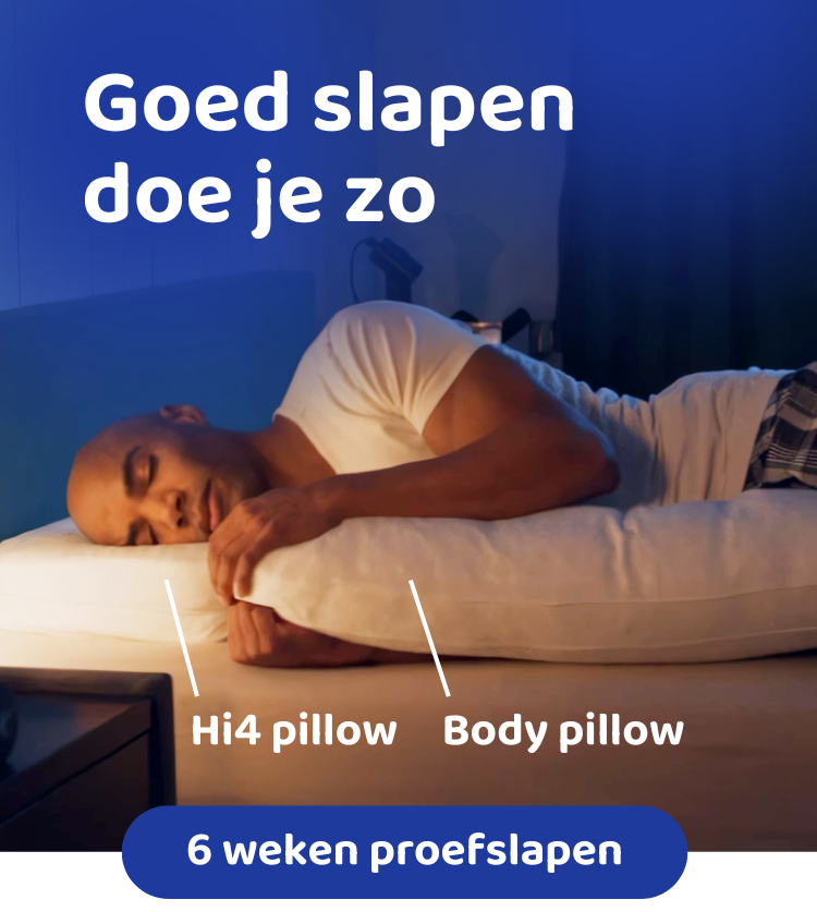 Goed slapen doe je zo