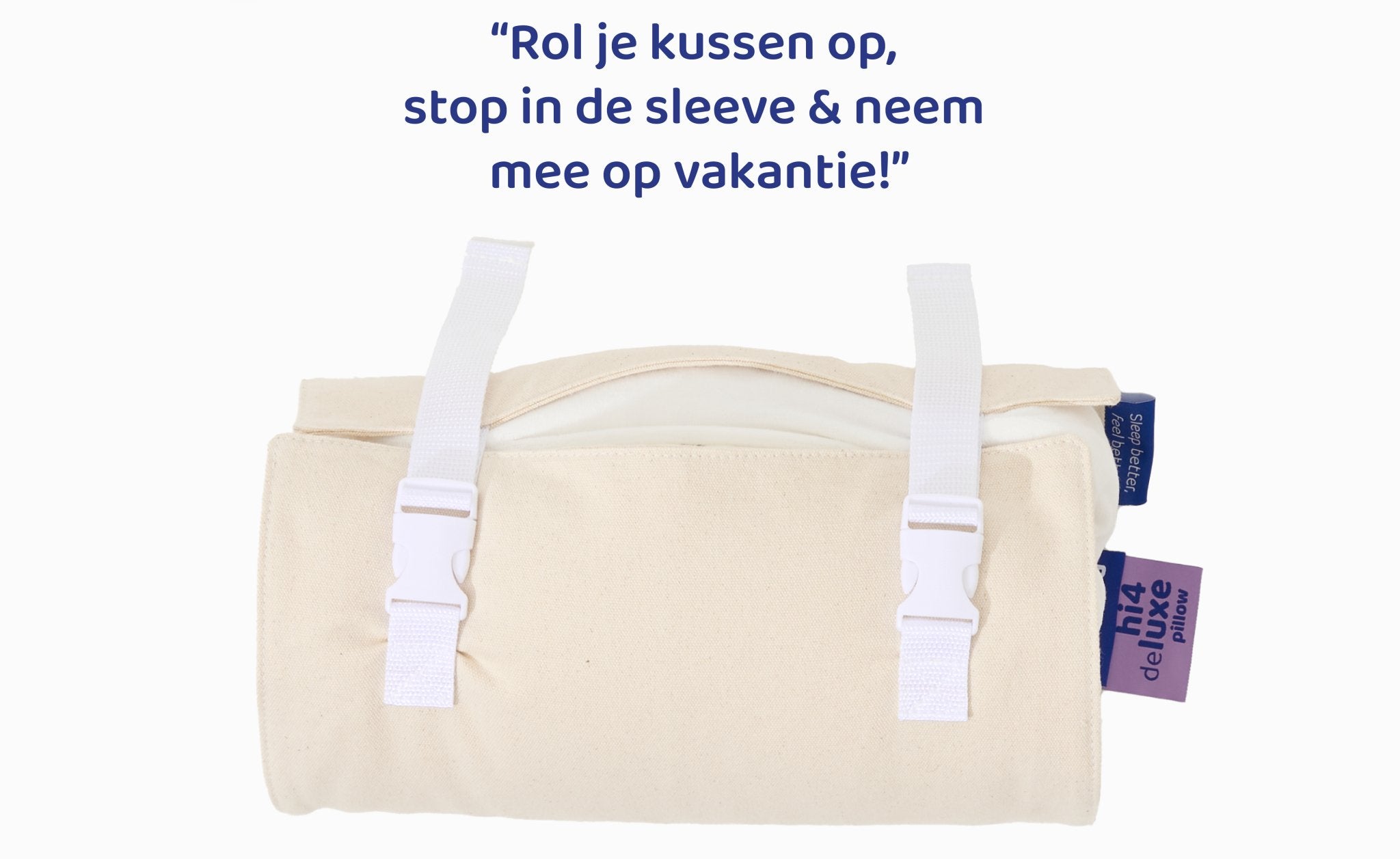 Mikoala Travel Sleeve | Raw Cotton - Ligwijzer.nl
