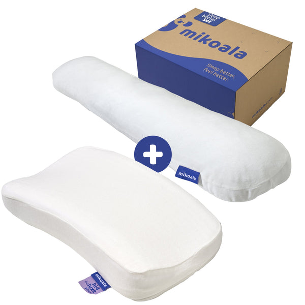 Mikoala Sleep Better Set: Hi4 Deluxe Kussen + Body Pillow - Ligwijzer.nl